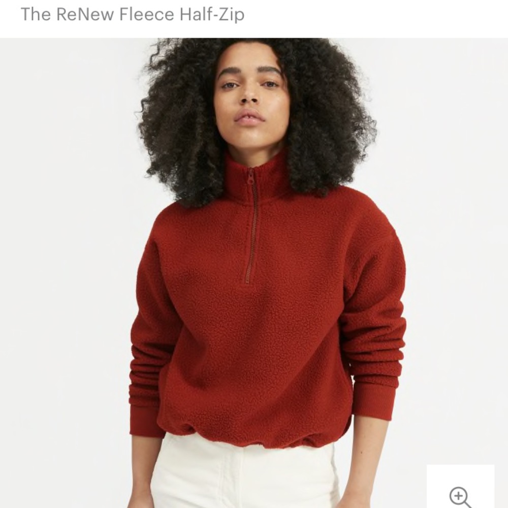 Everlane Renew Half Zip Fleece